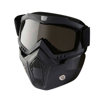 GOGLE SWAT CROSS KASK MOTOCYKLOWY MASKA