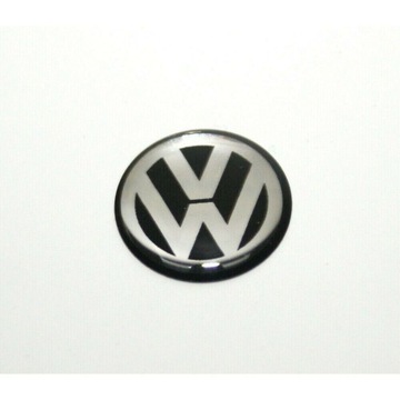 Logo naklejka znaczek VW na kluczyk Pilot 14mm 3D