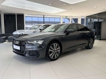 Audi A6 C8 Limousine Plug-In 2.0 55 TFSI e 367KM 2022 Audi A6 Limousine 55 TFSI e PHEV Quattro S Line Kamera cofania CarPlayAn