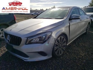 Mercedes CLA C118/X118 2019 Mercedes-Benz CLA 2019r., 4MATIC, od ubezpieczalni 2.0 Benzyna 208KM