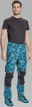 Брюки Cerva NEURUM CAMOUFLAGE бирюзовые 60