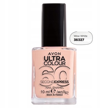 AVON Szybkoschnący lakier Wow White