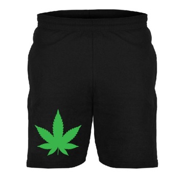 SPODENKI PREZENT MARICHUANA GANJA ZIOŁO NADRUK