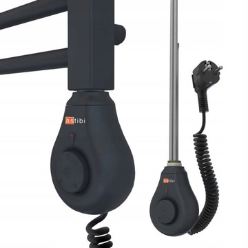 GRZAŁKA ELEKTRYCZNA GRZEJNIKA ASTIBI 300W CZARNA