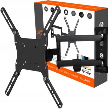 UCHWYT TELEWIZOR TV LCD OBROTOWY 32''-55''-60''