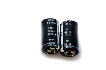 Kondensator el. 100uF 385V PANASONIC ~ 400V - 5szt