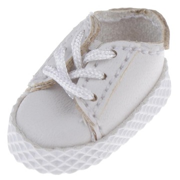 Повседневные кроссовки из искусственной кожи для OB11 1 Mini Silver