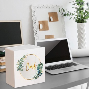 Акриловая коробочка для открытки на годовщину свадьбы.