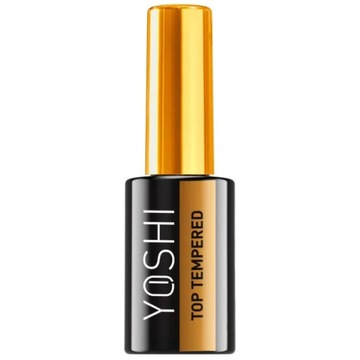 YOSHI Top Tempered Hybryda UV/LED Hartowane SZKŁO w Płynie Do Paznokci 10ml