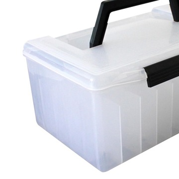 Pudełko na przynęty Pudełko do przechowywania sprzętu na przynęty Przynęta słodkowodna, słonowodna, biała