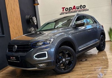 Volkswagen T-Roc I SUV 2.0 TDI 150KM 2019 Volkswagen T-Roc 2.0 TDI 150KM dsg tempomat ACC bezwypadkowy VIRTUAL FUL