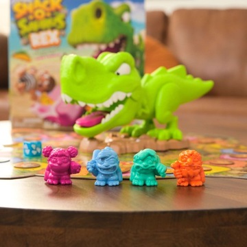 REX'S SNACK-O-SAURUS REX FAMILY НАСТОЛЬНАЯ ИГРА SPIN MASTER 5+