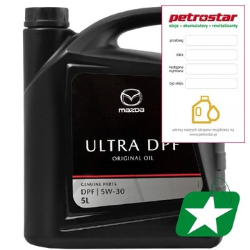 MAZDA DEXELIA ULTRA DIESEL 5W30 5L
