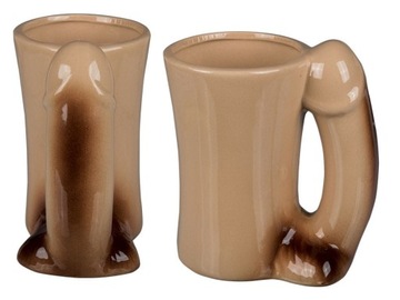 KUBEK PENISEK UCHO PENIS 3D PANIEŃSKI TRÓJWYMIAROW