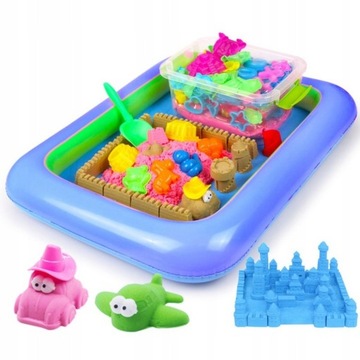 Набор песочниц для бассейна Creative Sand Molds + 2 кг песка для детей