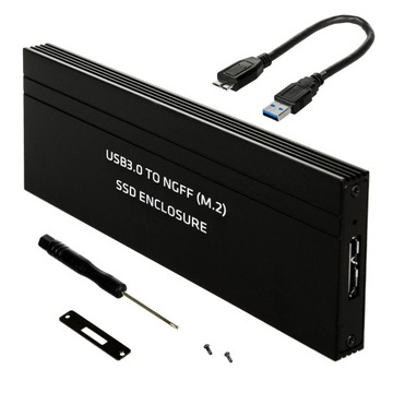 ДИСКОВЫЙ КОРПУС MACLEAN, SSD M.2, NGFF, USB 3.0,