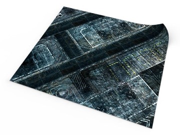Mata kompatybilna z grą Adeptus Titanicus - Necromunda 122x122 cm