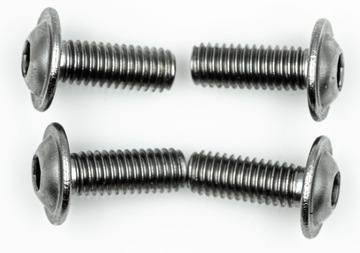 ВИНТ M5X12 С ШЕСТИГРАННОЙ ГОЛОВКОЙ ДЛЯ ОБтекателей, ФЛАНЕЦ НЕРЖАВЕЮЩИЙ 7380F (10)