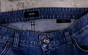 HUGO BOSS _ SPODNIE _ JEANSY _ W34 L30 _ MEN _ 99% BAWEŁNA