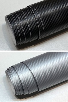 CARBON 3D пластиковая карбоновая самоклеящаяся пленка