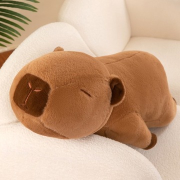 Талисман с обложкой подушкой плюшевой капибара 3IN1 55 см. Большое плавает одеяло