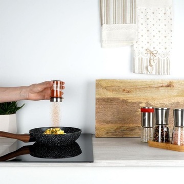 Кухонный контейнер SPICE с ситечком, стеклянное ситечко для специй, 100 мл