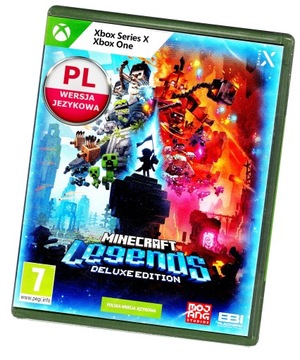 MINECRAFT Legends Deluxe Edition XO XSX NOWA + Dodatki PL DYSTRYBUCJA