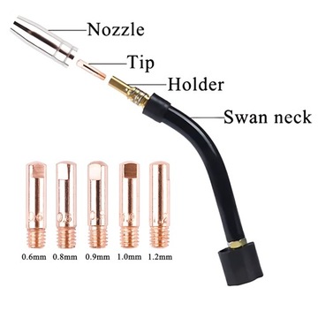 1/2/3/5 Сварочные контактные насадки широкого применения для