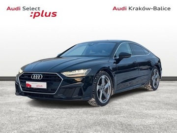 Audi A7 C8 Sportback 2.0 45 TFSI 265KM 2020 Audi A7 Sportback S line Quattro Matrix LED Virtual Cockpit SkoraAlcantara