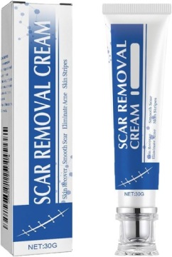 Крем для удаления шрамов, Силиконовый гель от шрамов, растяжек и келоидных комочков 2 УПАКОВКИ