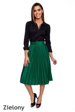 802__ПЛИССИРОВАННАЯ ЮБКА, РЕМЕНЬ-РЕЗИНКА