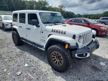 Jeep Wrangler IV 2021 Jeep Wrangler Unlimited Sahara 2021 2.0l 2.0 Benzyna 270KM, zdjęcie 4