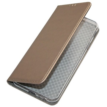 ETUI SMART MAGNET SAMSUNG J4 PLUS / ZŁOTE