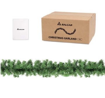 GIRLANDA ZIELONA ŁAŃCUCH OZDOBA ŚWIĘTA LAMPKI LED 10 M PREMIUM SEKEY