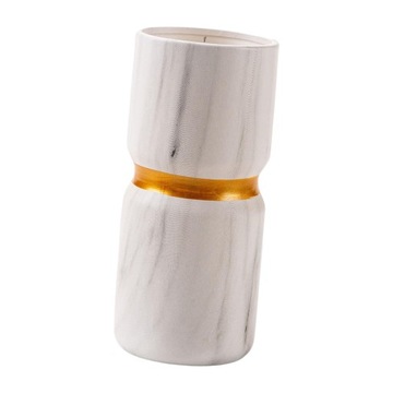 Nowoczesny marmurowy ceramiczny wazon na kwiaty