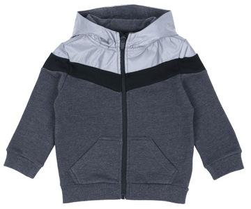 Szara bluza z odblaskiem 5-6 lat 116 cm