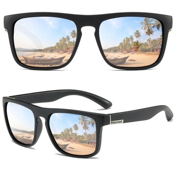 Okulary Przeciwsłoneczne Męskie Damskie Polaryzacja Filtr UV400 LUSTRZANKI