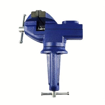 НАДЕЖНЫЕ СЛЕЗНЫЕ ТИСКИ, ПОВОРОТНЫЕ НА 360°, ЗАЖИМ С НАКОВАЛЬНЕЙ, ЧУГУННЫЙ СТОЛ