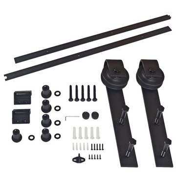 НАБОР СИСТЕМЫ РАЗДВИЖНЫХ ДВЕРЕЙ ДЛЯ АМАРНОЙ ДВЕРИ ШИРИНОЙ 200 СМ