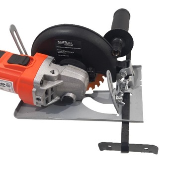 PROWADNICA NA SZLIFIERKĘ KĄTOWĄ ADAPTER PRZYSTAWKA REGULOWANA KRAFT&DELE