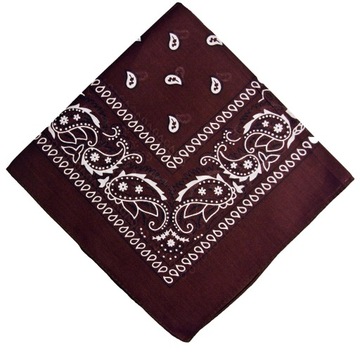 - ОБЕРТЫВАНИЕ БАНДАНА БАНДАМА - коричневый