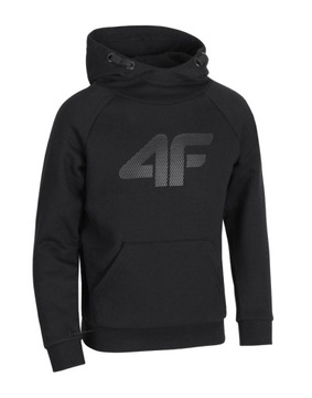 Толстовка 4F с капюшоном для мальчиков, Детская спортивная толстовка 0926, Молния 164