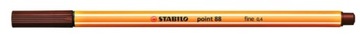 CIENKOPIS STABILO POINT 88 BRĄZOWY