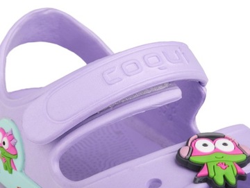 Buty, sandały dziecięce COQUI YOGI LILA/MINT