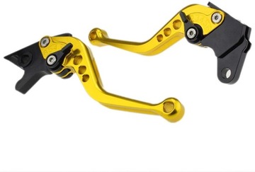 KLAMKI KRÓTKIE HONDA CBR 125 2004-2023 ZŁOTE