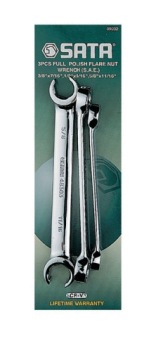 НАБОР КЛЮЧЕЙ ДЛЯ ТОРМОЗНЫХ ШЛАНГОВ 3 ШТ. SATA