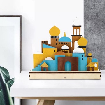 Ид ремесла ночник исламский декор стола украшения Рамадан стиль Б