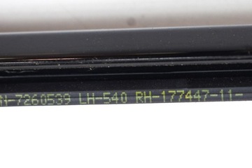 BMW 3 F30 PŘEDNÍ PRAVÉ DVEŘE LIŠTA OKENNÍ 7260539 2.0 HYBRID 185KW 2016