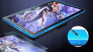 BOSTO X7 Графический планшет для компьютера, экран 21,5 дюйма + перо 1920х1080
