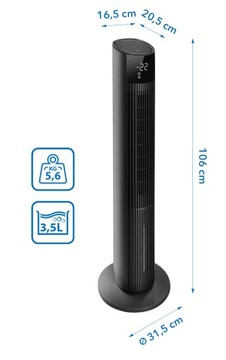 Водяной кондиционер NEXO колонный вентилятор кондиционера Aroma ИОНИЗАЦИЯ + WiFi